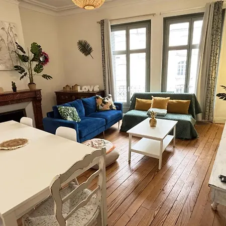 Cosy Hortensia - T5 - Place Clémenceau&parking * Pau