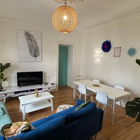 Apartamento Cosy Hortensia - T5 - Place Clémenceau&parking *
