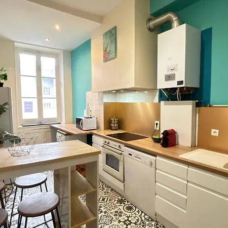 Apartamento Cosy Hortensia - T5 - Place Clémenceau&parking