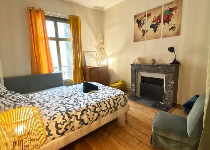 Cosy Hortensia - T5 - Place Clemenceau & Parking Apartment Pau